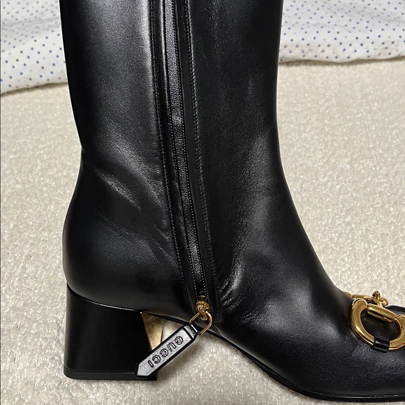 New Gucci  mid-heel ankle boot with Horsebit - Picture 16 of 16